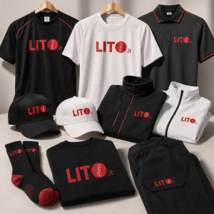 Abbigliamento sportivo e da lavoro personalizzato